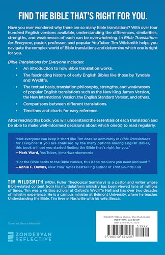 Image of Bible Translations for Everyone: A Guide to Finding a Bible That's Right for You