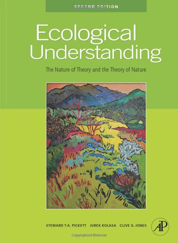 Ecological Understanding: The Nature of Theory and the Theory of Nature