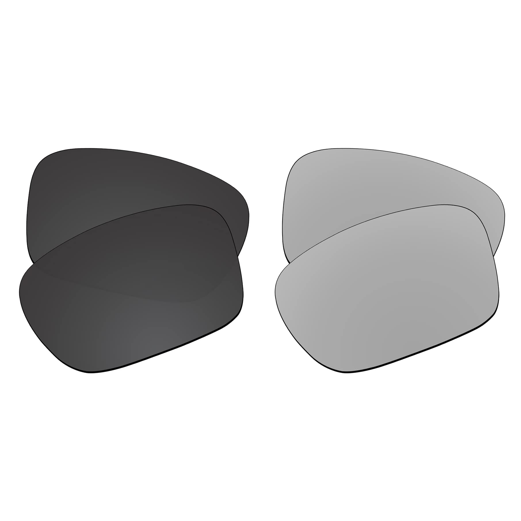 EZReplace Lentes de repuesto para gafas de sol Oakley TwoFace OO9189 (lentes polarizadas)