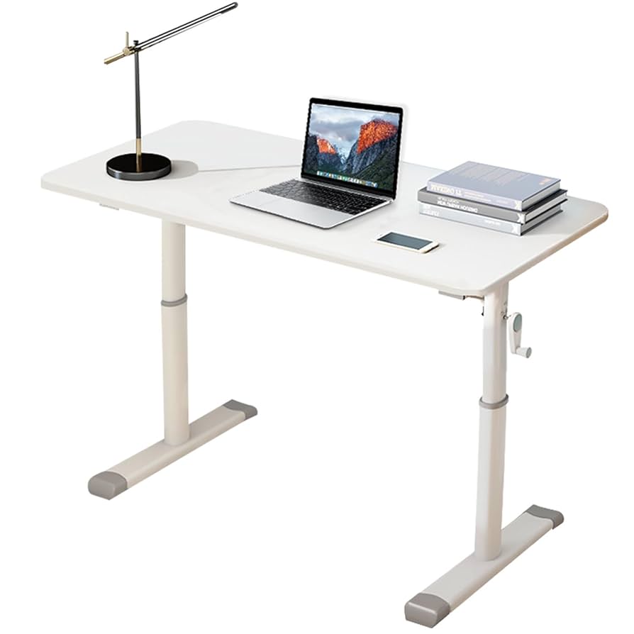 昇降式デスク パソコン 高さ調節 テーブル リビング 幅80 奥行45cm 昇降デスク 折りたたみテーブル 幅80×奥行40 高さ調節可 机 在宅