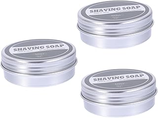 Beavorty Shaving Cream Men 3 pcs shaving soap peppermint soap men soap beard shave cream Moisturize Soap man clean bath soap