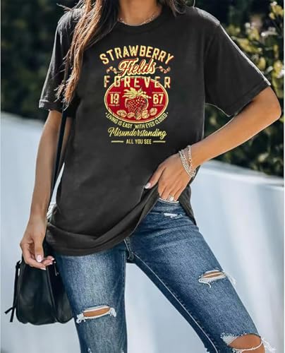 Women Old School Band Shirt Vintage Rock Music Tshirt Rock Festival Tees Wish You were Here Distressed Graphic Tee Tops2