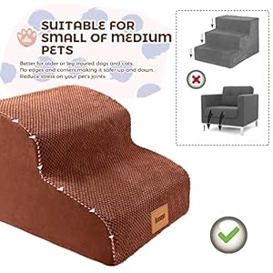 Foam-Dog-Stairs-2-Step-Pet-StairsSteps-with-Waterproof-Cover-Non-Slip-Dog-RampLadder-for-Couch-Sofa-Dog-Step-for-Small-Dogs-Cats-with-OldInjuredShort-Legged-118-H - Cucciolini Doodles   Foam-Dog-Stairs-2-Step-Pet-StairsSteps-with-Waterproof-Cover-Non-Slip-Dog-RampLadder-for-Couch-Sofa-Dog-Step-for-Small-Dogs-Cats-with-OldInjuredShort-Legged-118-H