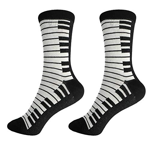 mugesh Musik-Socken Tastatur (43/45) - Schönes Geschenk für Musiker Cover