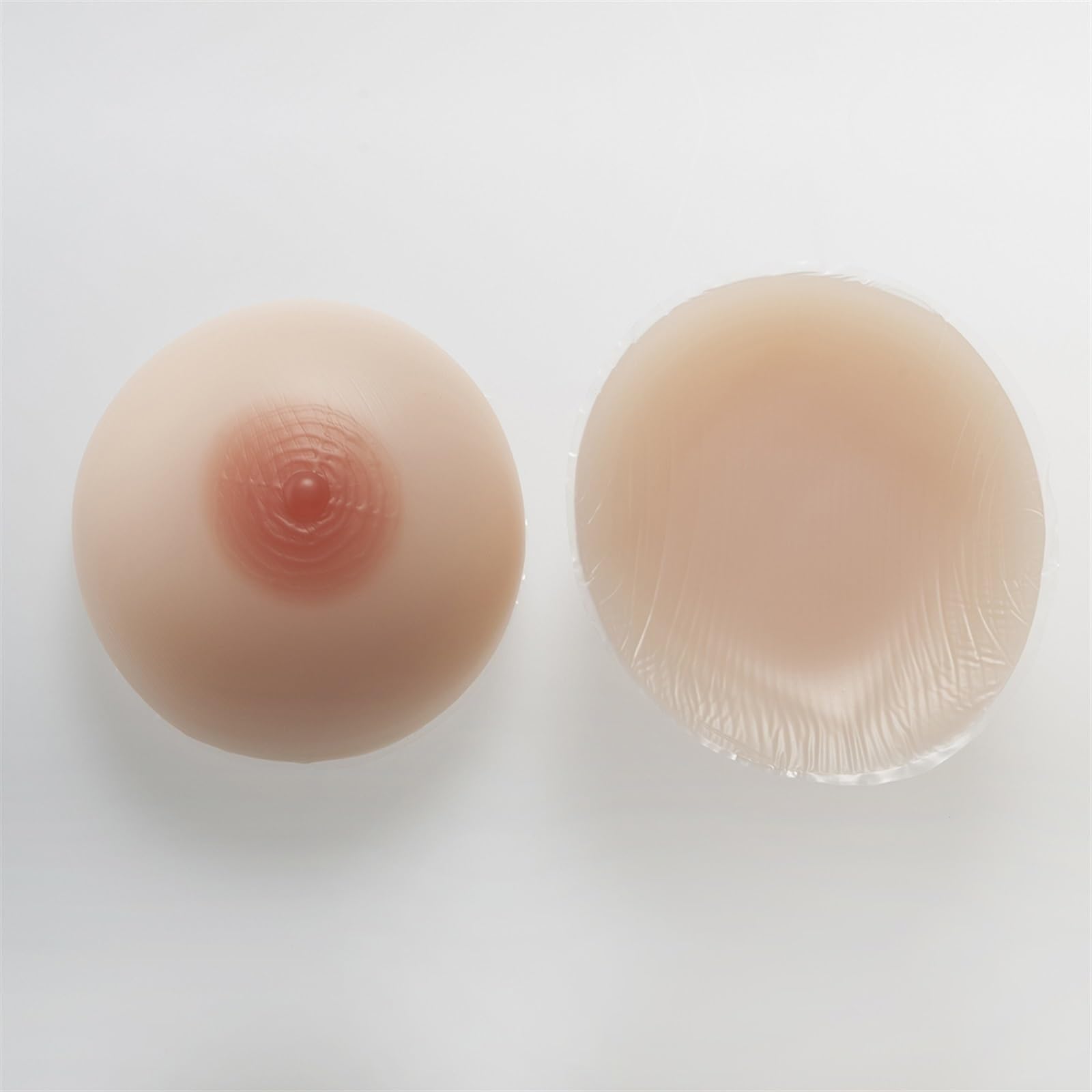 Silikonowe wkładki do biustonosza Wkładki żelowe Wzmacniacz piersi Wyjmowane wkładki do biustonosza Nadaje się do sukienek po mastektomii kostiumów kąpielowych bikini (Color : Natural, Size : GG)
