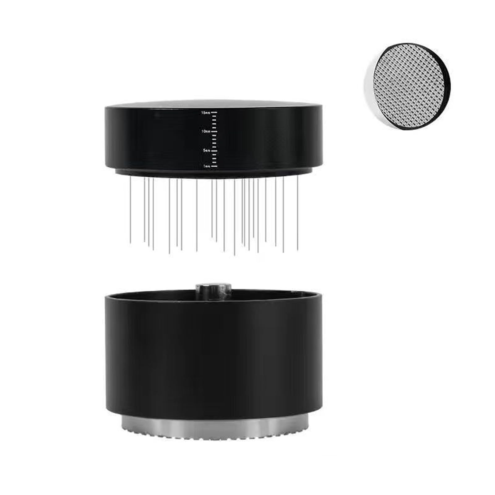 HDOYTXXM Multifunction Coffee Grounds Compressor with Stable Nonrust Steel Construction Distribution Tool Ergonomic Press