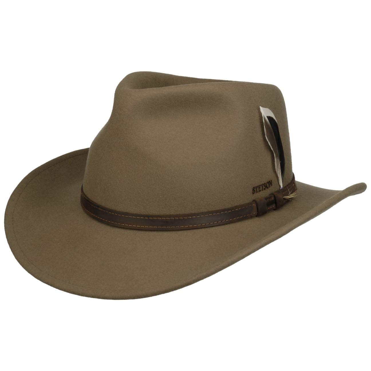 Stetson - Stetson Cappello Western Fivemile Donna/Uomo - Feltro di Lana