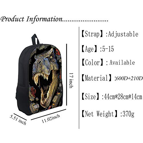 Preschool 3D Animal Backpack For Primary School Students-Dinobp2 #TOP1
