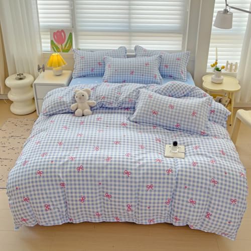 Waterproof Duvet Cover wasserdichte Bettbezüge Atmungsaktiv Bettwäsche Mit Reißverschluss (Farbe 9#,135x200/50x75 cm)