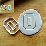 Sweet Prints Inc Varsity Letter O Cookie Cutter - Dishwasher Safe (Small: 3") Sweet Prints Inc Varsity Letter O Cookie Cutter - Dishwasher Safe (Small: 3")