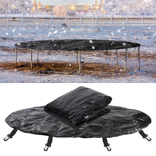 Syhood 10 Ft Winter Trampoline Cover, Round Trampoline Cover Rain Snow