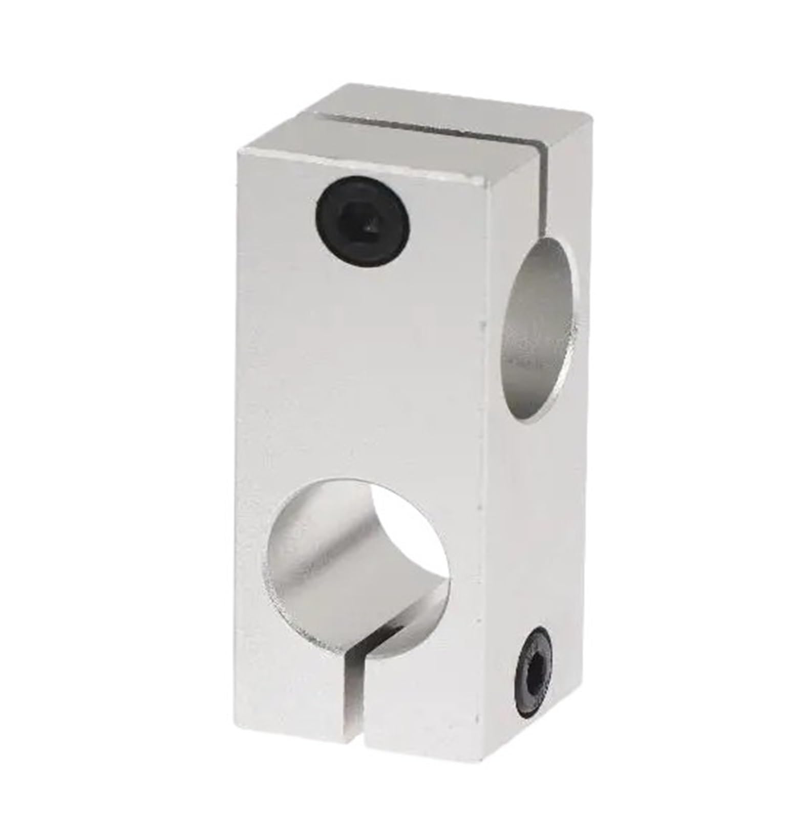 Mechura Single Screw 18X18 Cross Connector Shaft Clamp 1Pcs Aluminum Pillar Fixing Clip Cross Connector Optical Axis Pipe Clamp Bracket Diy Accessories