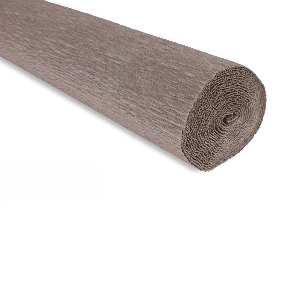 Floristrywarehouse Grey Crepe Paper Roll 180G (50 X 250Cm) (Shade 604)