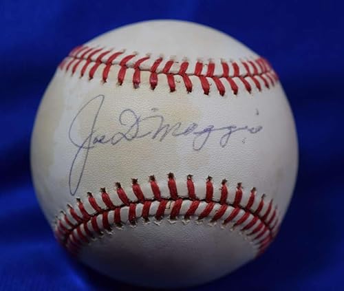 Joe DiMaggio JSA COA Autograph American League Signed Baseball