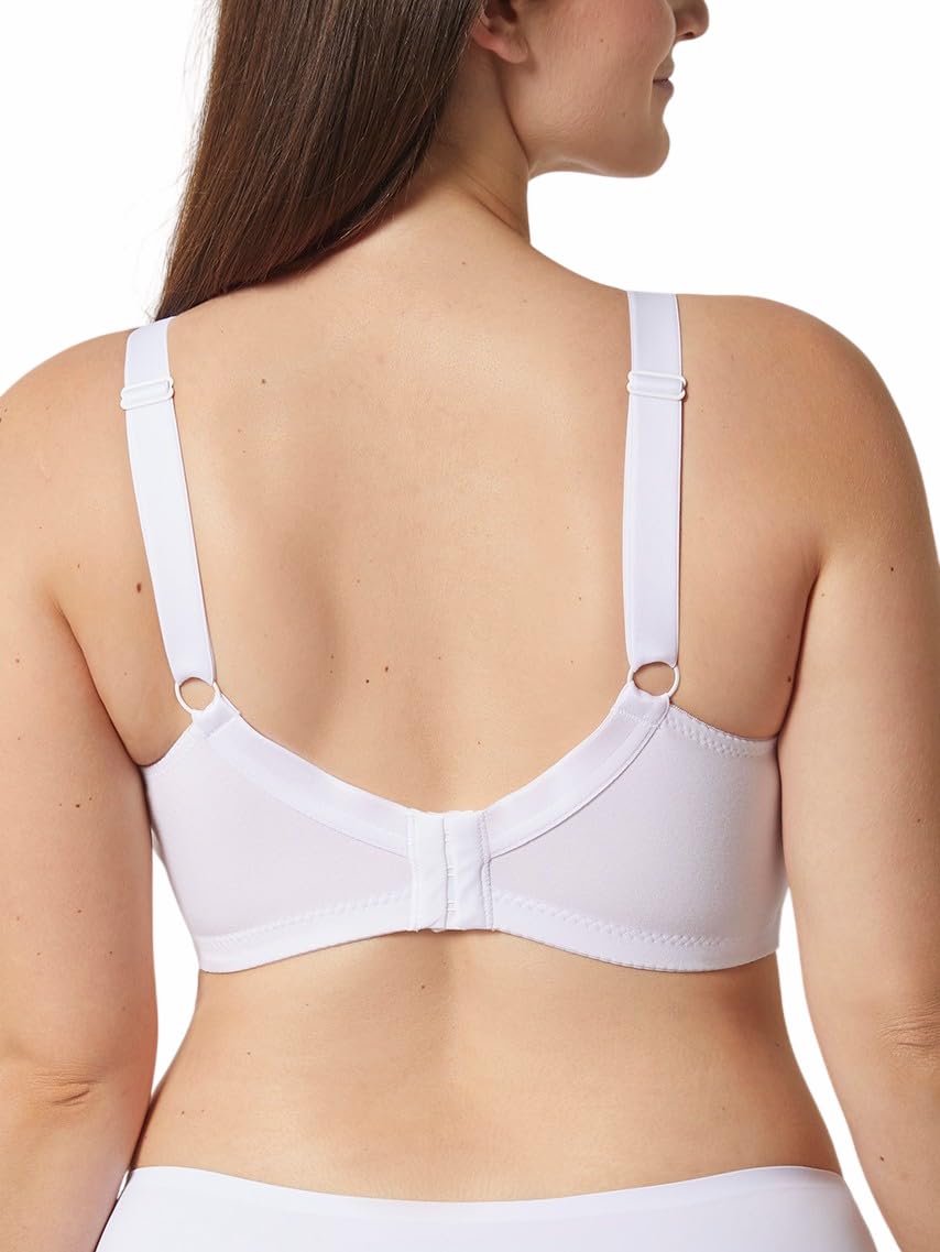 Selene, Reggiseno Donna in Cotone Traspirante, Senza Ferretto e Imbottitura, Collezione Blanca