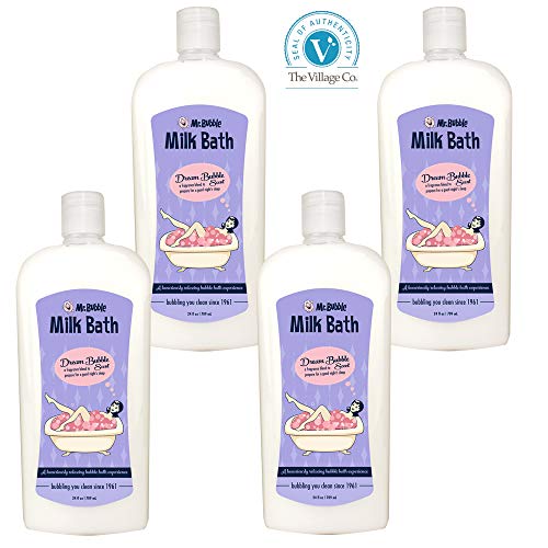 Mr. Bubble Dream Bubble Milk Bath, 24 oz, Pack of 4