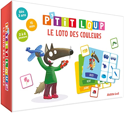 P'tit jeu - p'tit loup - le loto des couleurs
