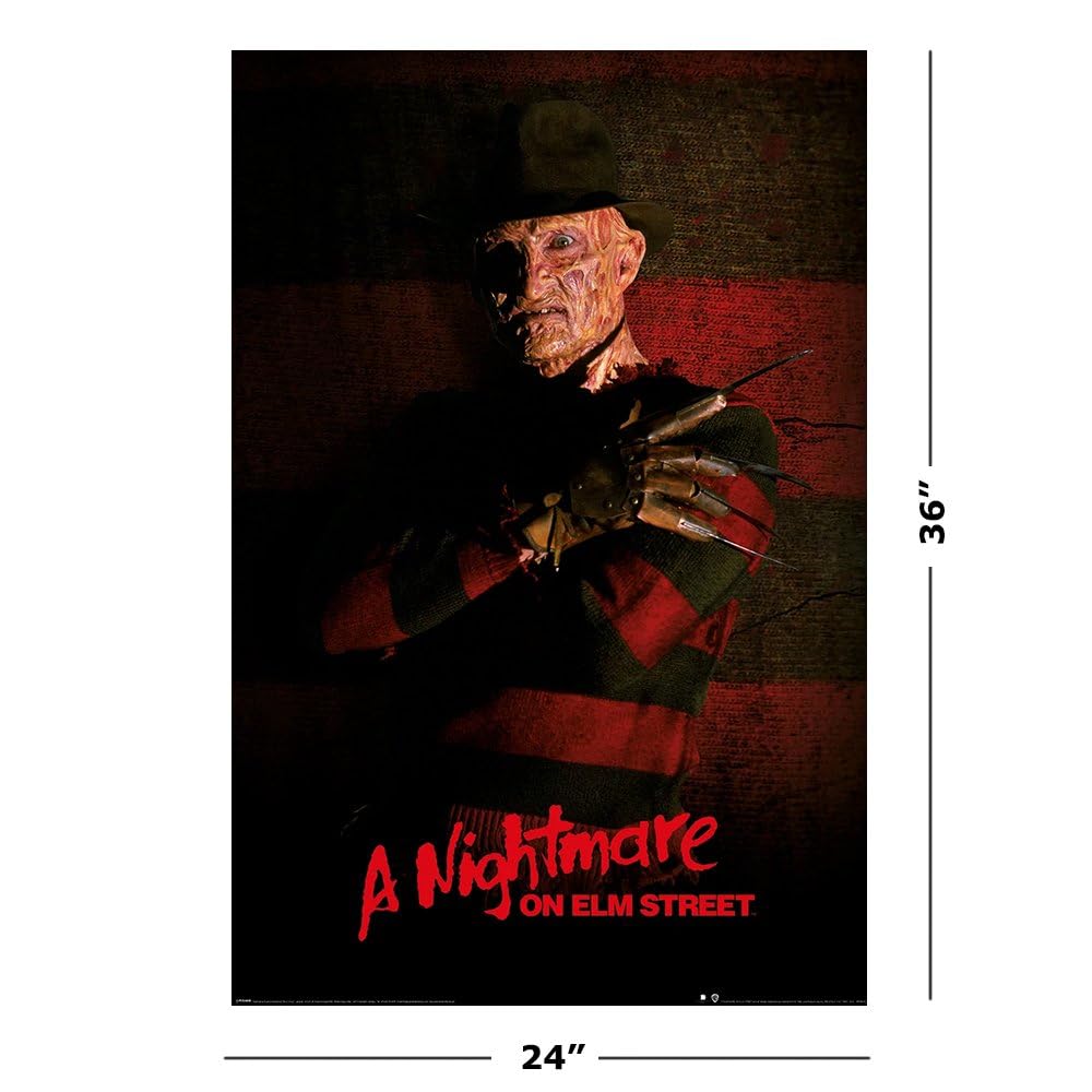 Amazon.co.jp: エルム街の悪夢 - 映画ポスター(フレディ・クルーガー Amazon.co.jp: エルム街の悪夢 - 映画ポスター(フレディ・クルーガー