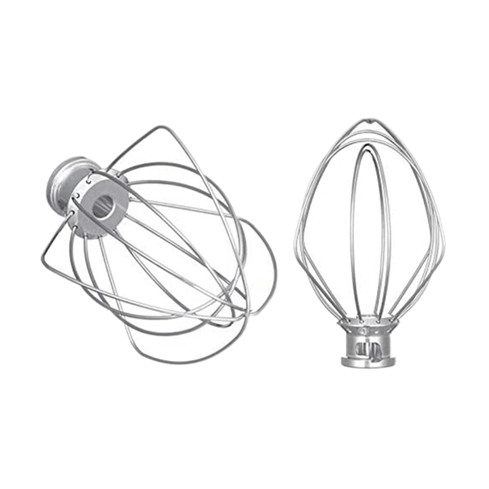 Paquet de 4 Accessoires de Mélangeur de Fouet en d'acier Inoxydable pour K45Ww Ballon de Gâteau de Farine Fouet Agitateur de Crème Aux Oeufs