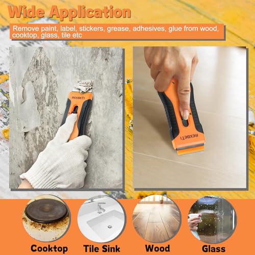 REXBETI Razor Blade Scraper Tool