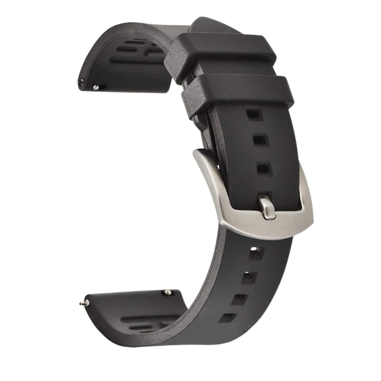 Pasek do zegarka z mechanizmem szybkiego uwalniania. gumy silikonowej | 18mm 19mm 20mm 21mm 22mm 24mm