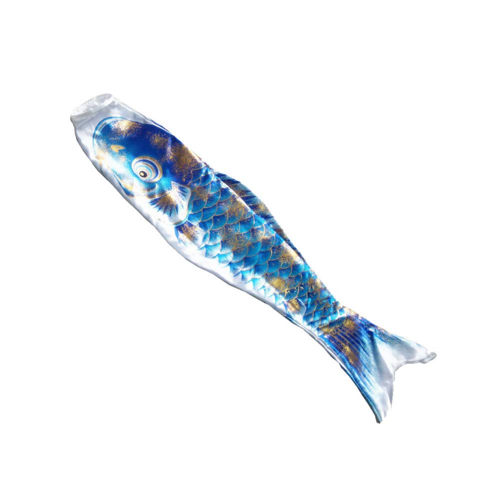 Outdoor Decor Outdoor Decor Fish Windsock Wind Spinners Wind Streamer Hanging Flag Spring Outdoor Decoration for Garden Backyard Patio Blue Wall Hanging Decor Wall Hanging Decor