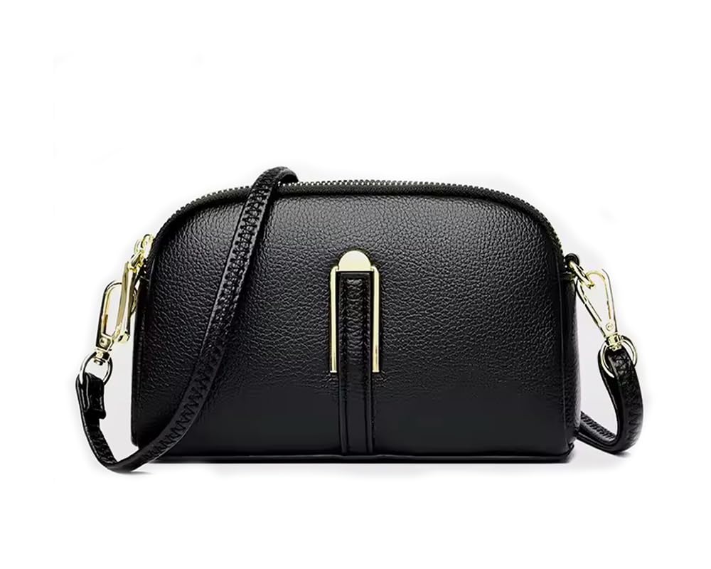ketmart Small Crossbody Purse for Women Fashion Two zipper pocket Handbag with Colored Shoulder Strap-picture-30