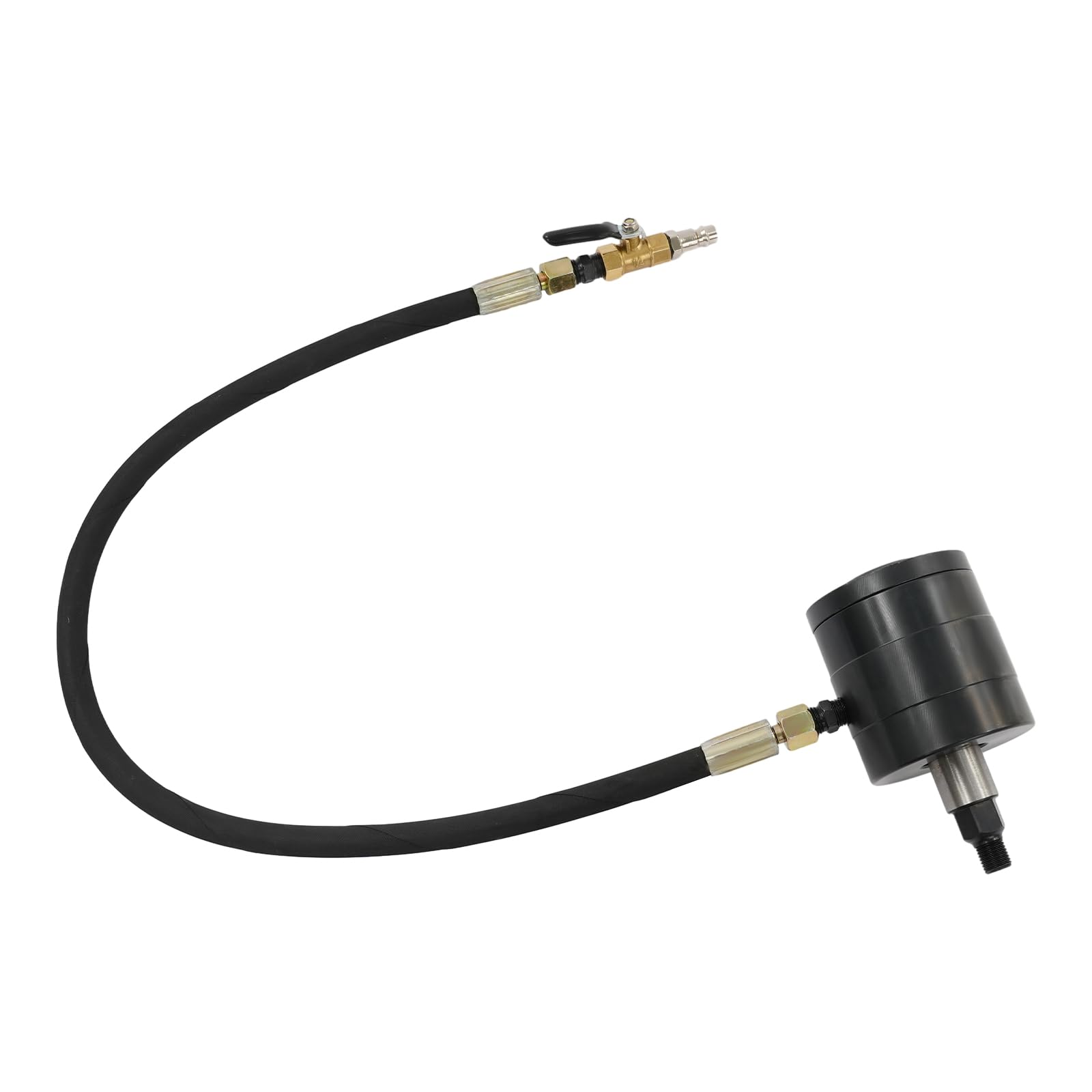 Estrattore per iniettori diesel, 23 pezzi, estrattore per iniettori pneumatici, con adattatore, con 19 adattatori per officina auto, 39 x 26 x 11 cm