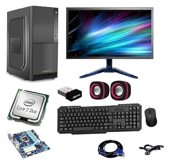 Trishika Computer Desktop PC Moniter Display 19inch (Core i3-2rd Gen || 8GB RAM || 256GB SSD || HDMI || VGA || Ethernet || HD Graphics 530 || USB 3.0 || Win 10) Basic Software Installed-image-32