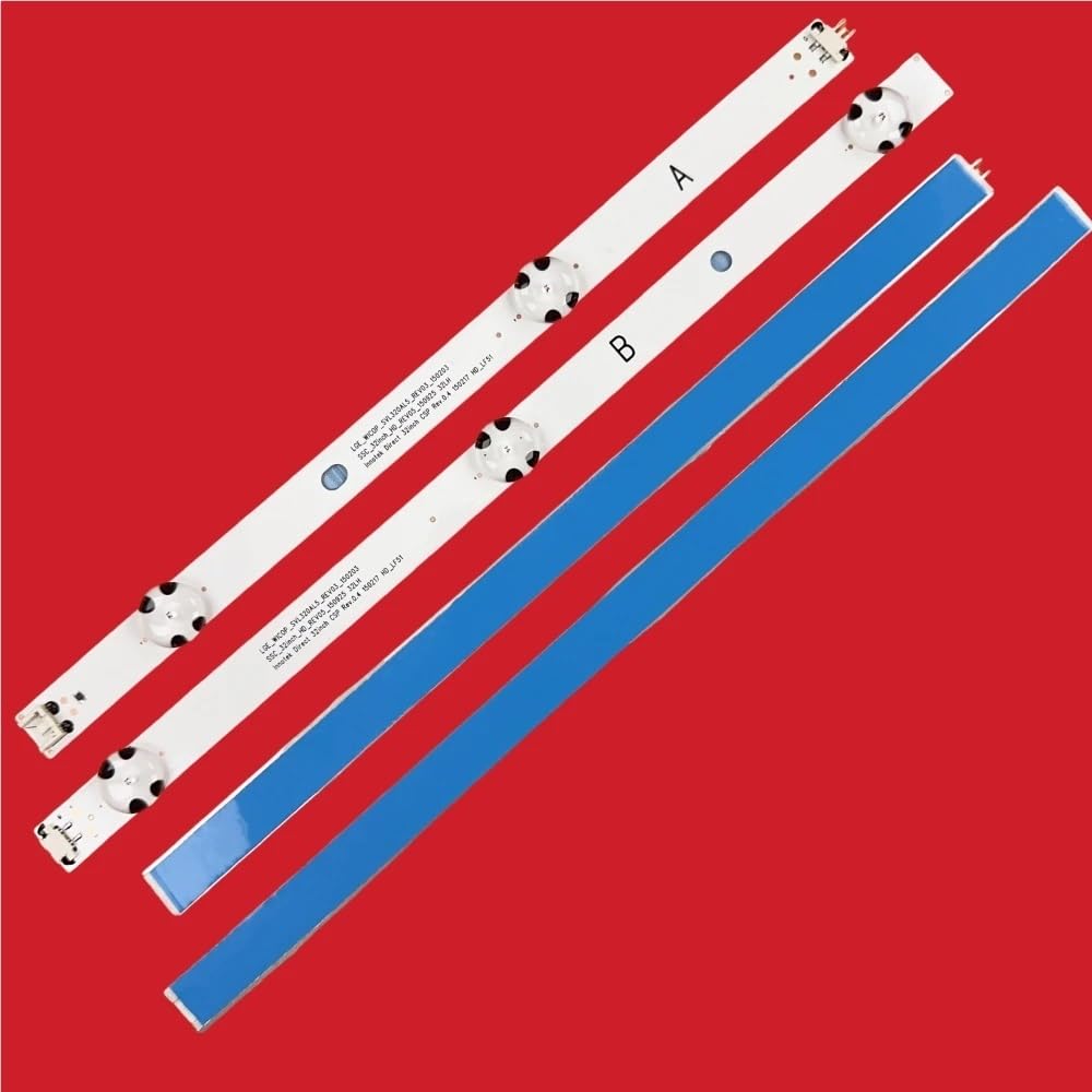 Tira Luminosa Tv Tira de retroiluminación LED 590 mm para LH510B 32LF510B 32LH590U 32LH519U 32LH51HD 32LH516A SVL320AL5 32LH51 32LF510U y 32LH570B