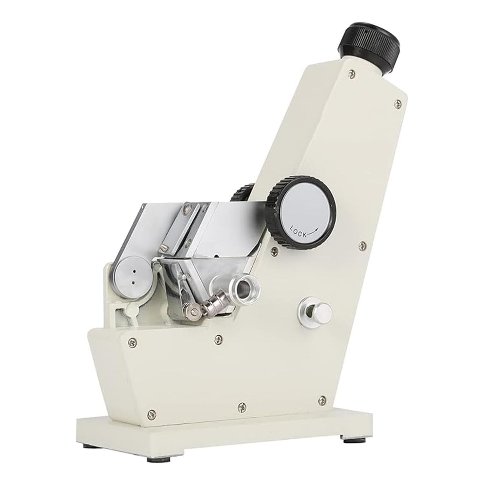 ZUMAHA RefractóMetro Abbe AutomáTico, RefractóMetro Digital Brix, íNdice De RefraccióN Nd 1,3-1,7, Brix 0-95%, Valor De DispersióN Promedio 0,0005, Equipo óPtico De Laboratorio