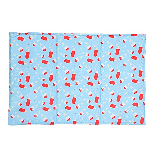 Mbeysaq Tapete de resfriamento para animais de estimação com desenho animado para cama de gato ou ca