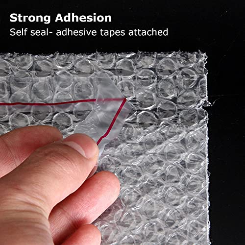 Laniakea 50Pack Clear Bubble Pouches Bags, 6” X 10” Shockproof Bubble Out Bags To Protect Fragile Items, Self-Seal Cushion Bubble Pouches For Moving, Shipping And Storage #TOP7