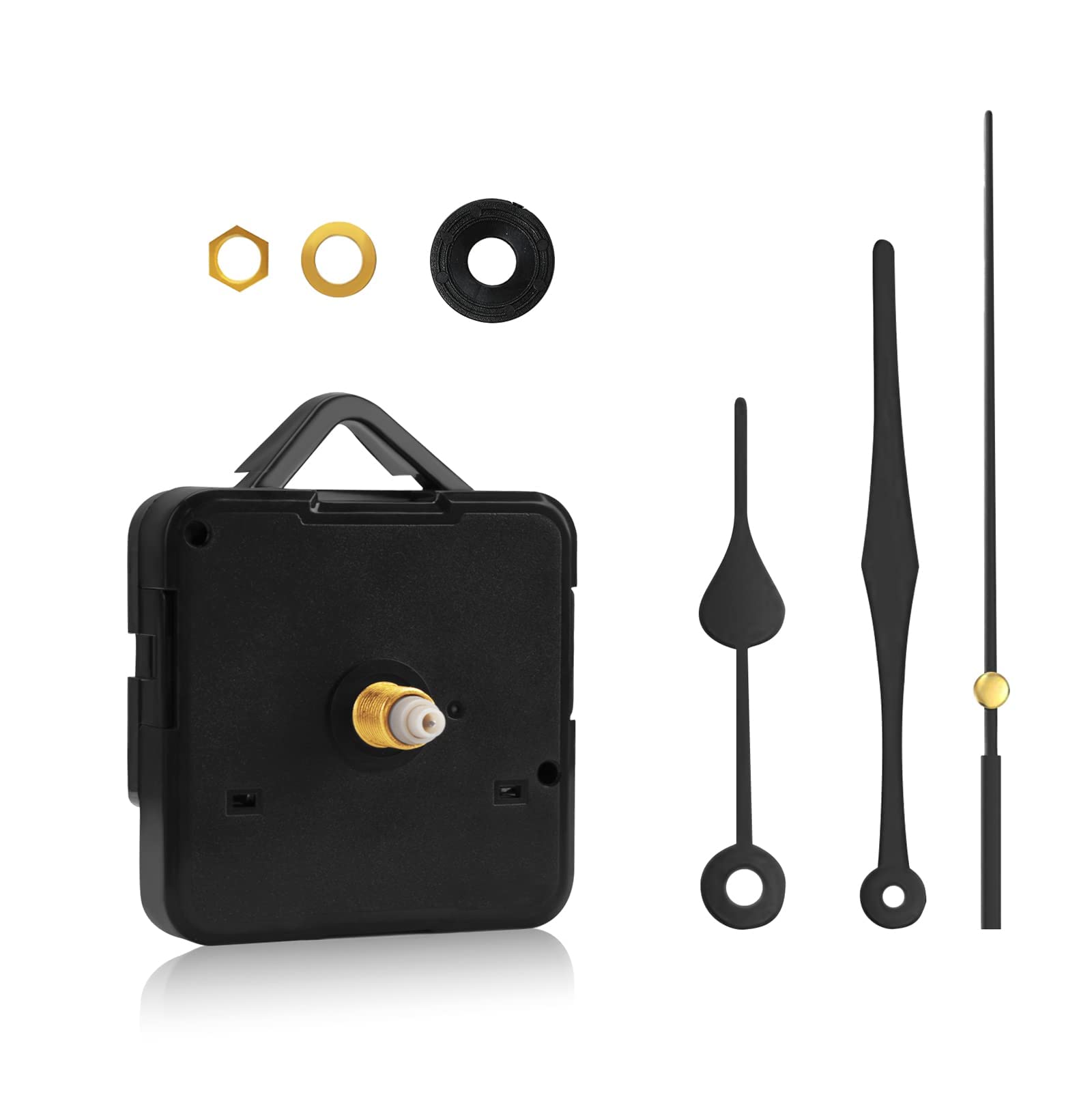 Buy Quartz Clock Mechanism Kit Silent Quartz Clock Movement, Peach