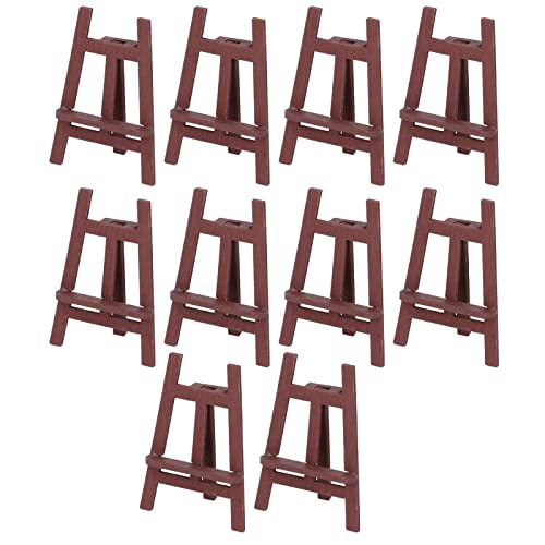 Chevalet de maison de poupée en pin robuste pour miniature 1/12