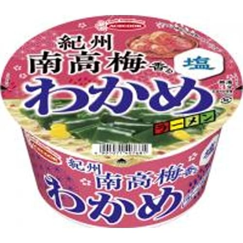 エースコック わかめラーメン　紀州南高梅香る塩　72gのサムネイル