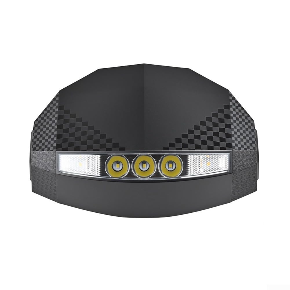Phare d'affichage compatible avec scooter électrique Kukirin G3 clignotant haute visibilité LED partie en plastique noir