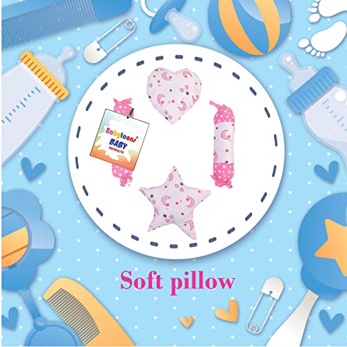 Babytoons-Baby-Nest-for-New-Born-Reversible-Bed-Sleeping-Bedding-Set-0-6-Months-Pink