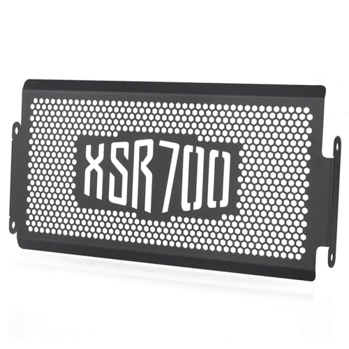 OXLLONE Moto Couvercle de Grille de Radiateur pour XSR700 XSR 700 2016 2017 2018 2019 2020 2021 2022 2023 2024 2025-Noir