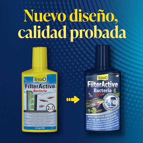 Miniatura 2 de Tetra Filteractive 250 Ml - Contiene Bacterias Iniciadoras Vivas Y Bacterias Limpiadoras Reductoras De Lodo