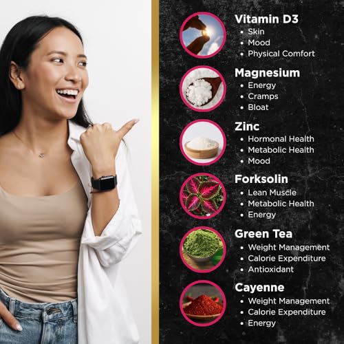 UNALTERED Hormone Balance for Women Weight Management - Natural Hormonal Wellness Support - Features Green Tea Extract, Cayenne, Magnesium, & Zinc - 90 Vegan Capsules - Image 5