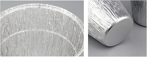 Miniatura 6 de Revestimiento de cubo de grasa compatible con parrillas Pit Boss de aluminio desechable, accesorios para cocinar, hornear, barbacoa, 5.0 x 4.6