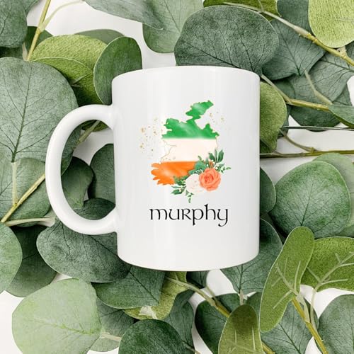 Irish Red And White Setter Dog Owner Mug, Funny Coffee Lover Gift, A Good Day Starts With Coffee And My Irish Red And White Setter, Custom Black