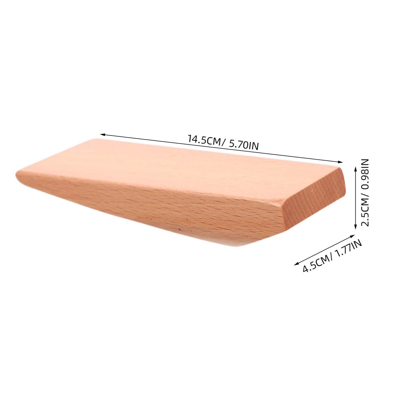 Abaodam Replacement Wooden Handle for Outdoor Camping Cookware Ergonomic and Heat Resistant Pot Handle Accessory Comfortable Grip for Cast Iron and Camping Pans Easy Installation