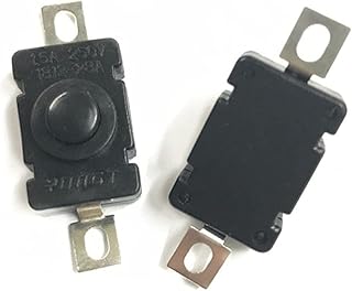 2PCS KAN-28 Strong Light Flashlight Switch 1.5A250V self-Locking Patch Type 18 x 12mm Button Switch