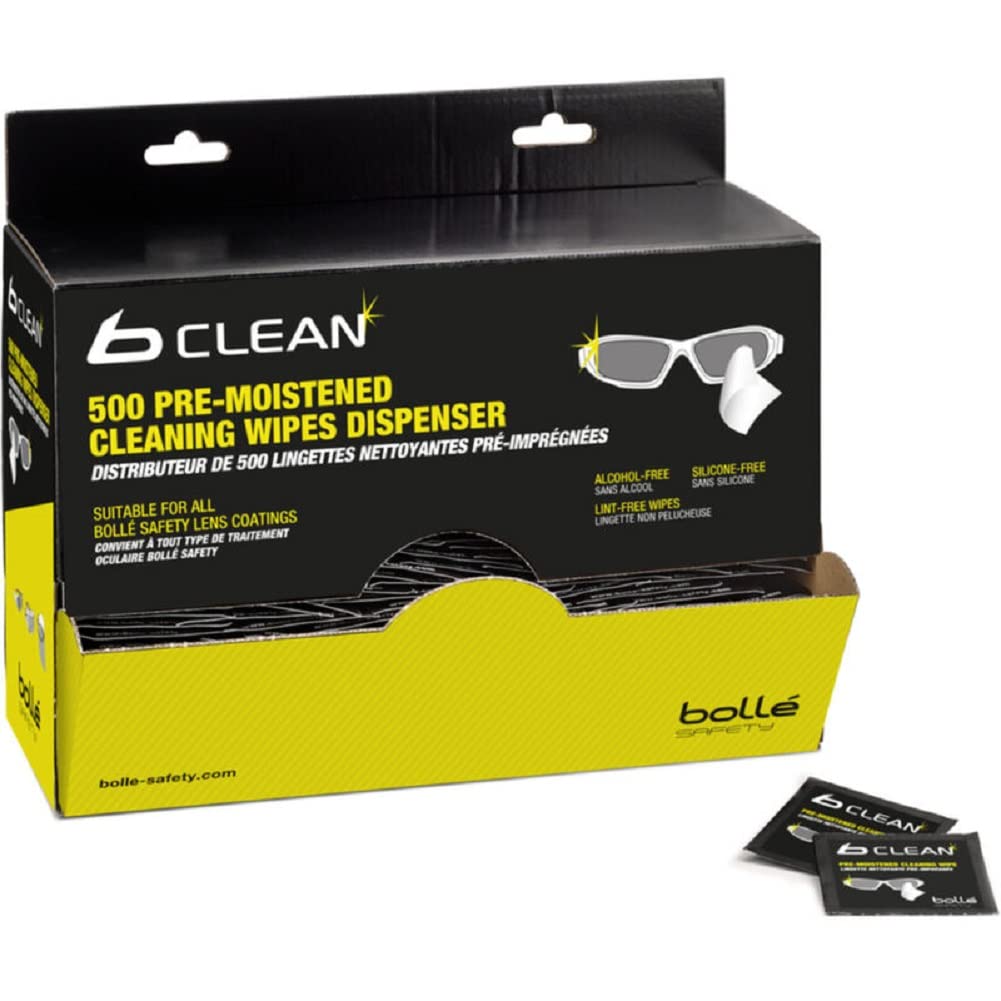 Bolle Safety PACW500 B500 b Clean Cleaning Tissues Dispenser (Pack...