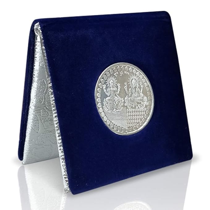 Diwali Gifts German Silver Coin 10g For Corporate/Staff/Clients/Family/Friends With Velvet Gift Box