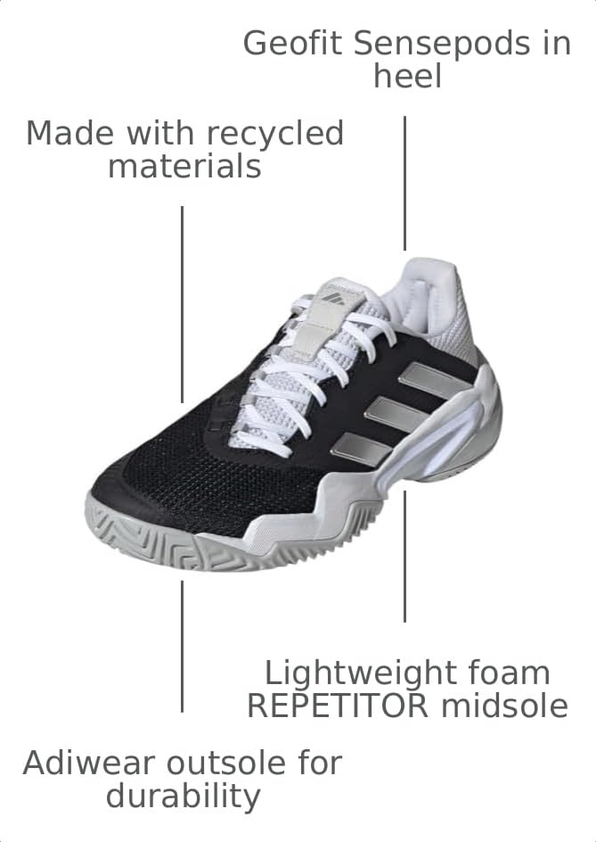 Image of Adidas Womens Barricade 13 Tennis Shoes