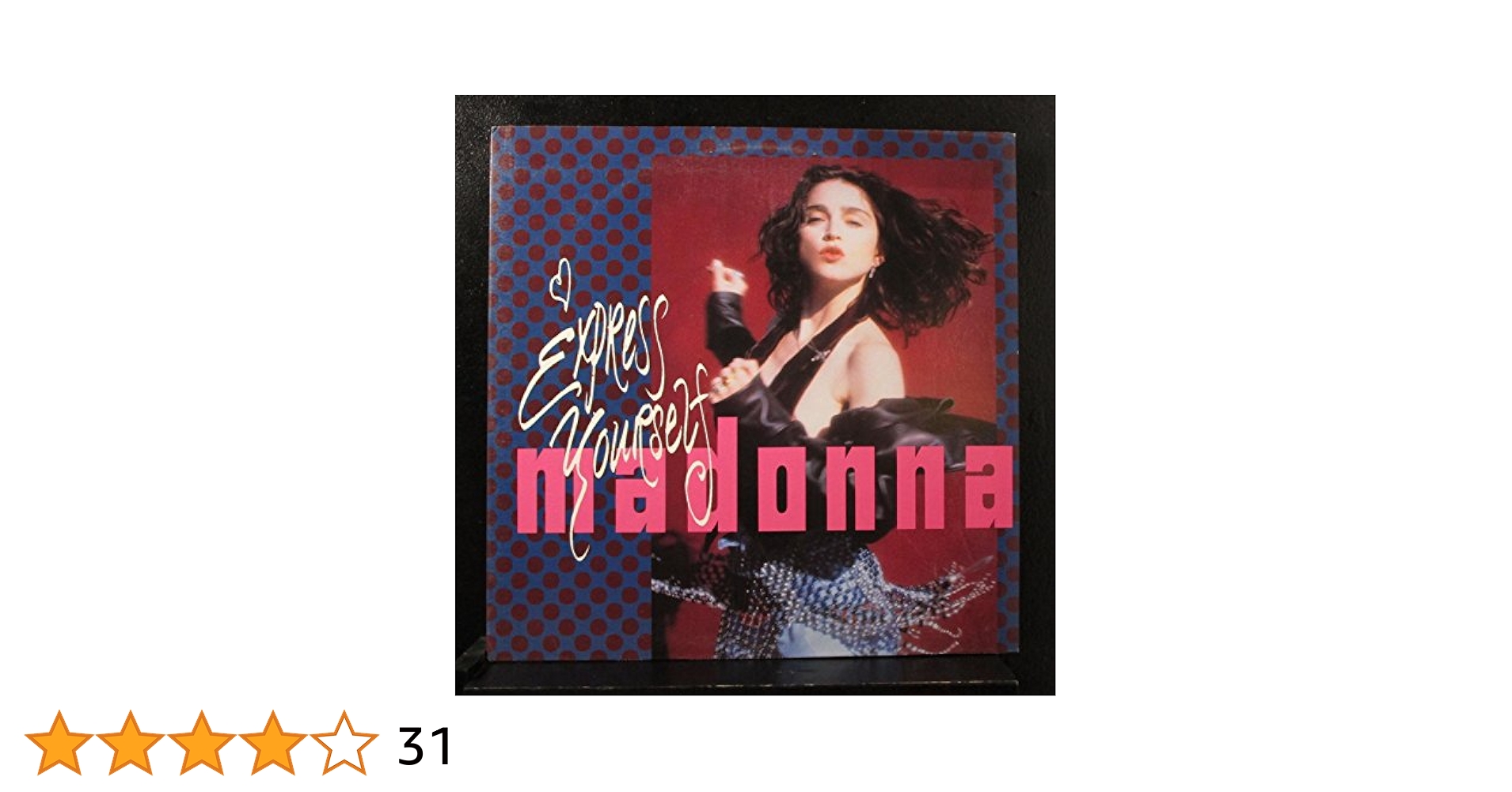 マドンナ　Madonna ExpressYourself 8センチ8cmシングル マドンナ Madonna ExpressYourself 8センチ8cmシングル Amazon