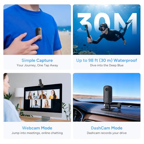 Image of SJCAM C100PRO 4K Body Camera,POV Camera,Magnetic Wearable Action Cam